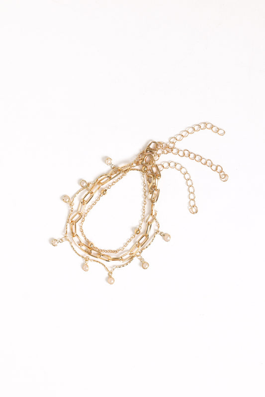 Liana Bracelet Set - Gold