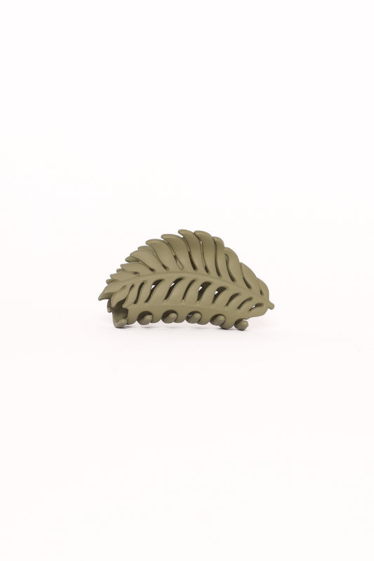 Palm Hair Clip - Green