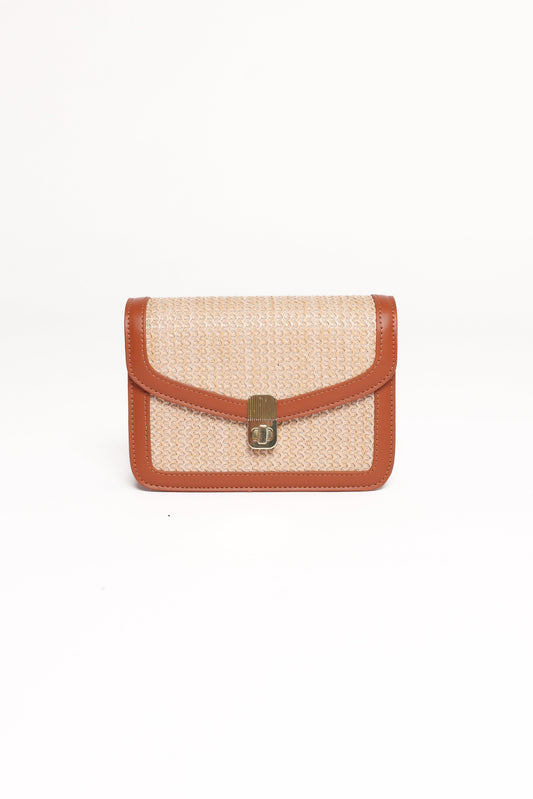 Rhea Shoulder Bag - Tan