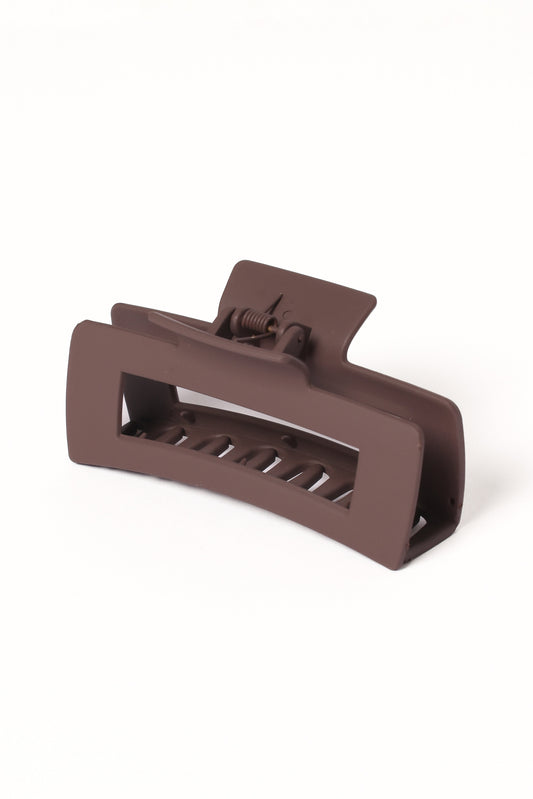 Teresa Hairclip - Chocolate