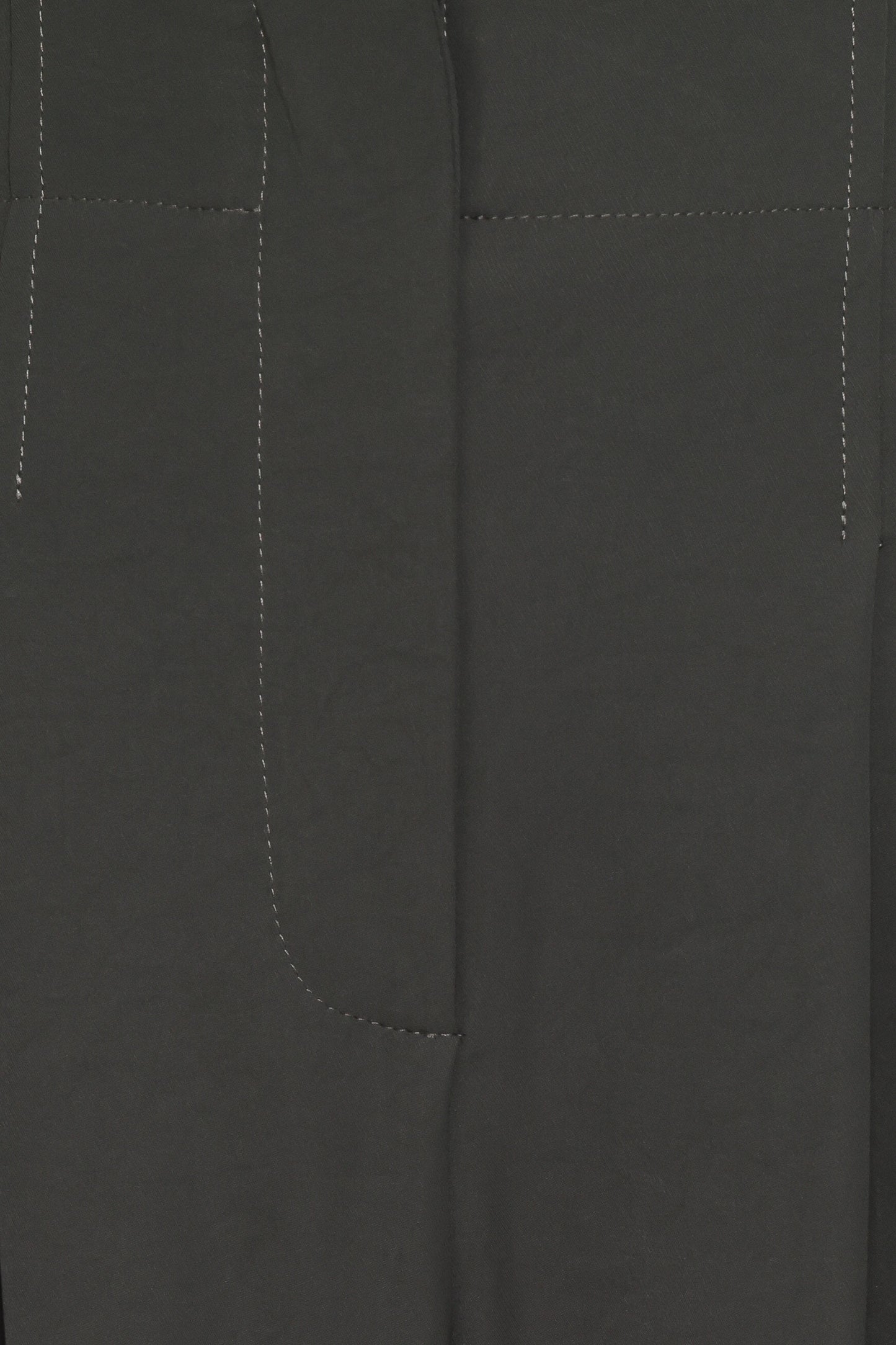 Hayden Pleated Wide Leg Pant - Dark Olive