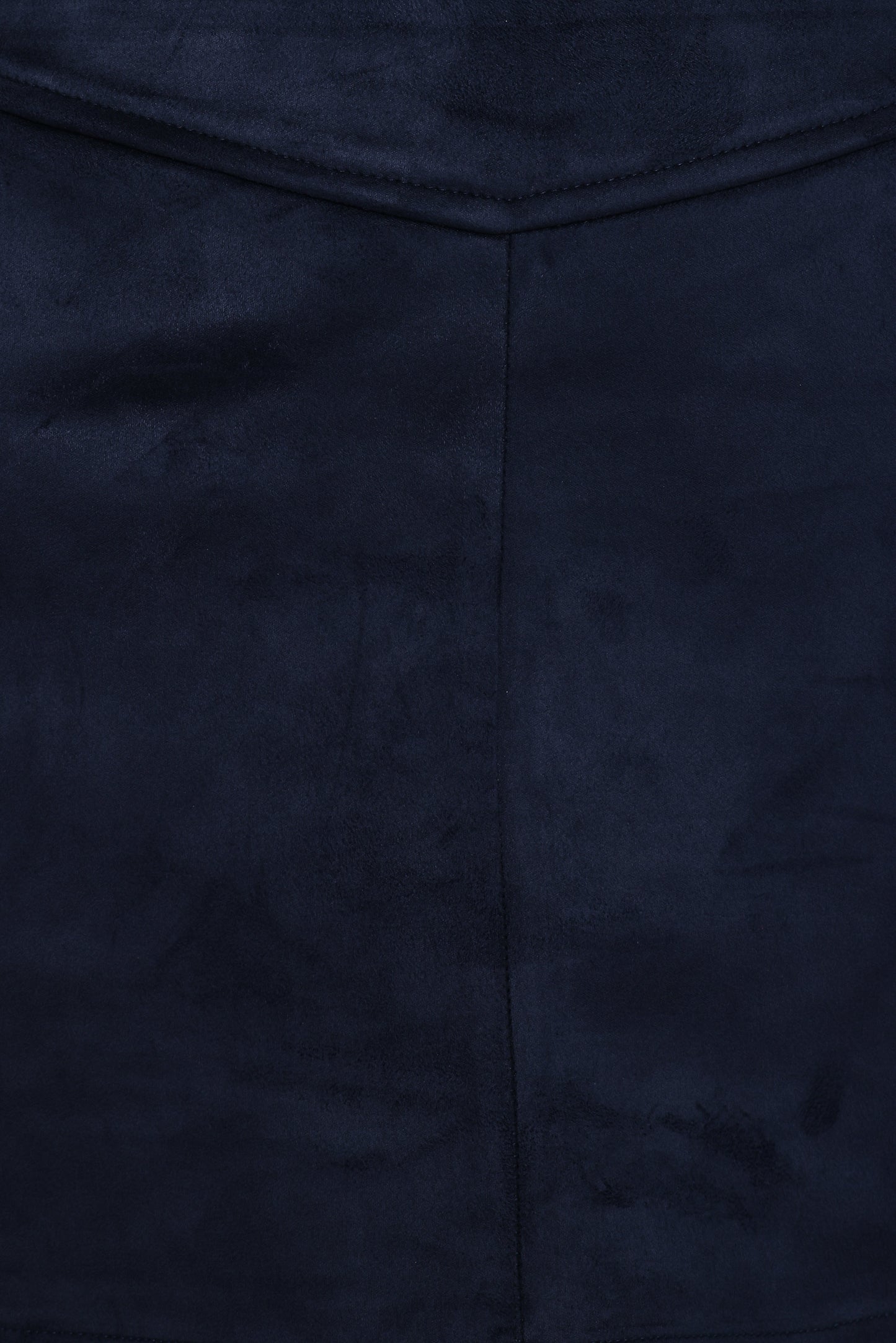 Hope Suede Mini Skirt - Navy