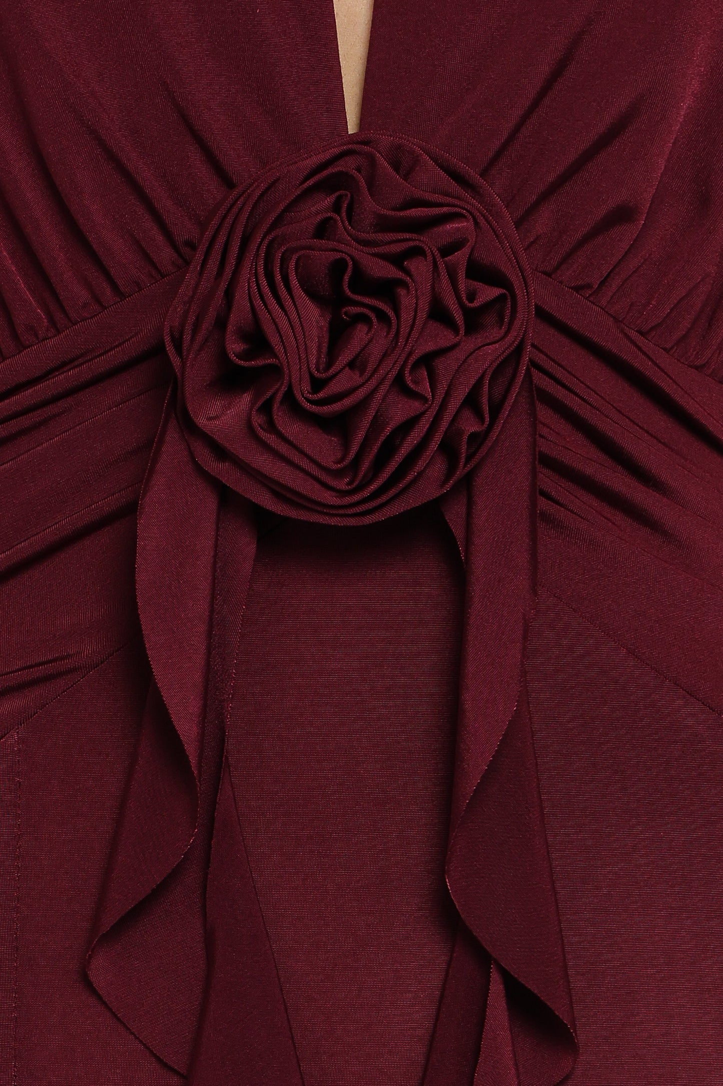 Leowna Halterneck Maxi Dress - Burgundy