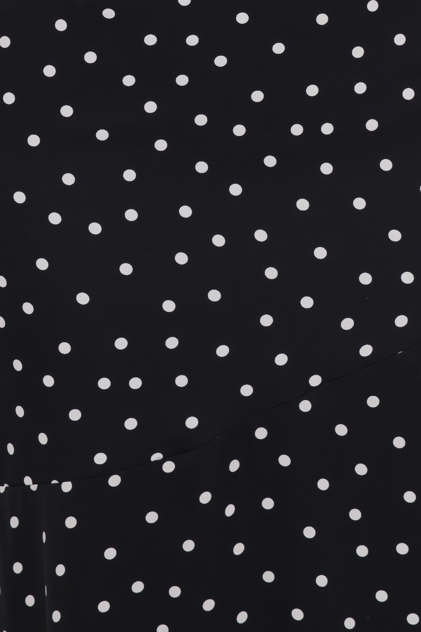 Lexia Midi Dress - Black Polka Dot