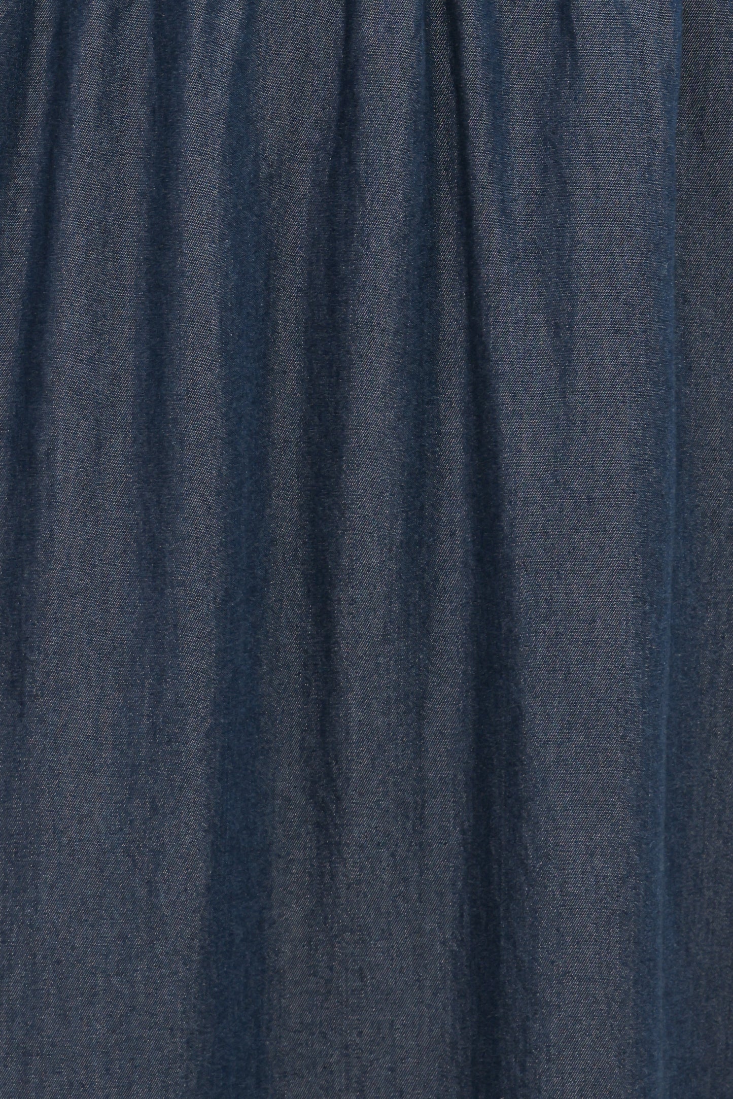 Steele Puff Sleeve Midi Dress - Dark Denim