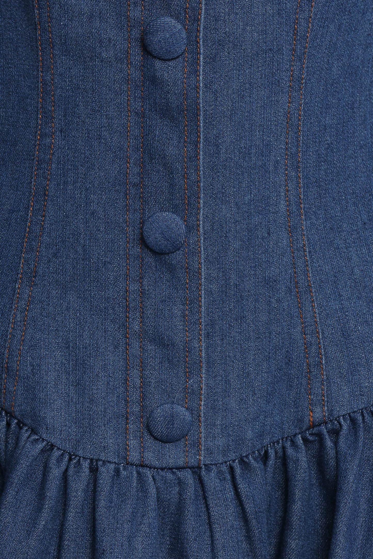 Tiziana Mini Dress - Indigo Denim