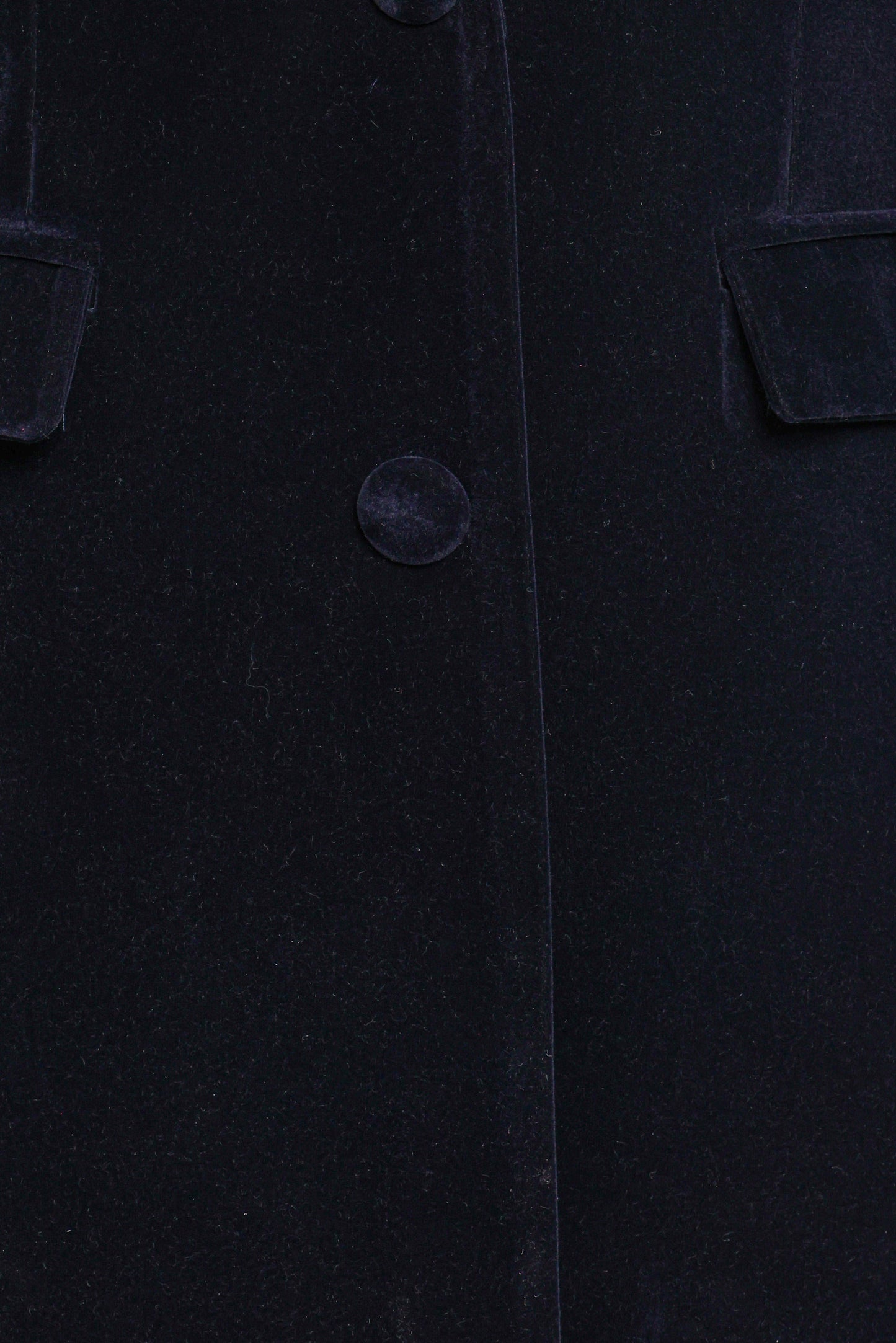 Clive Velvet Blazer - Navy