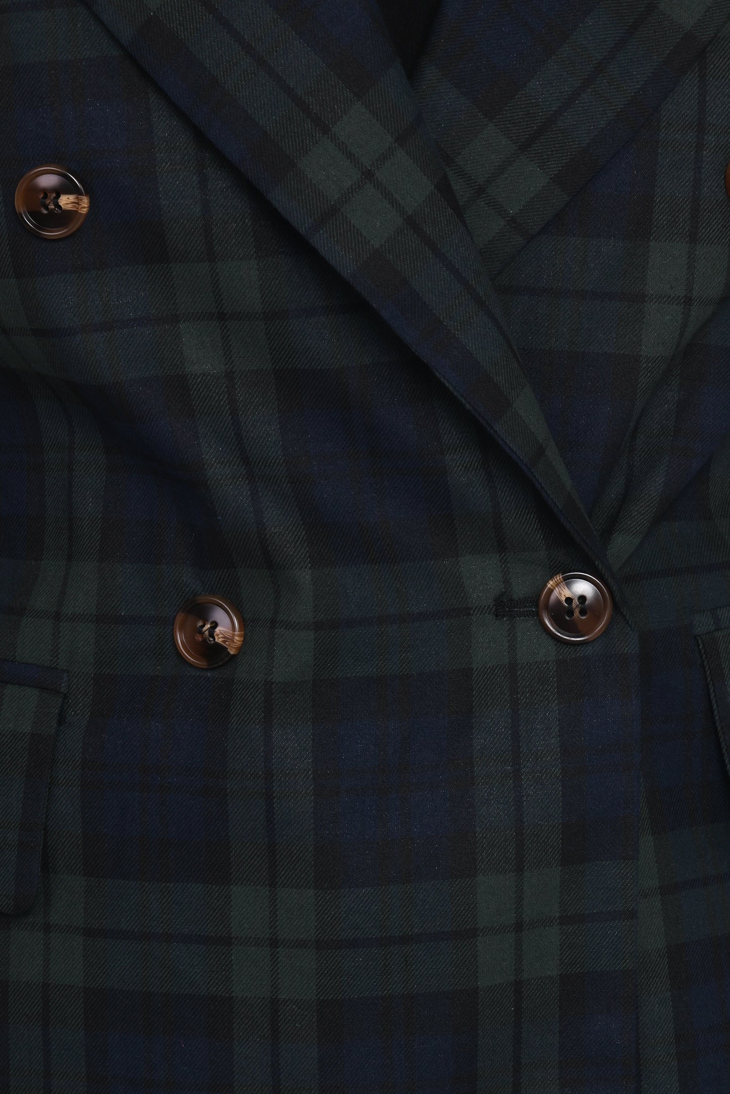 Juliette Blazer - Green Plaid