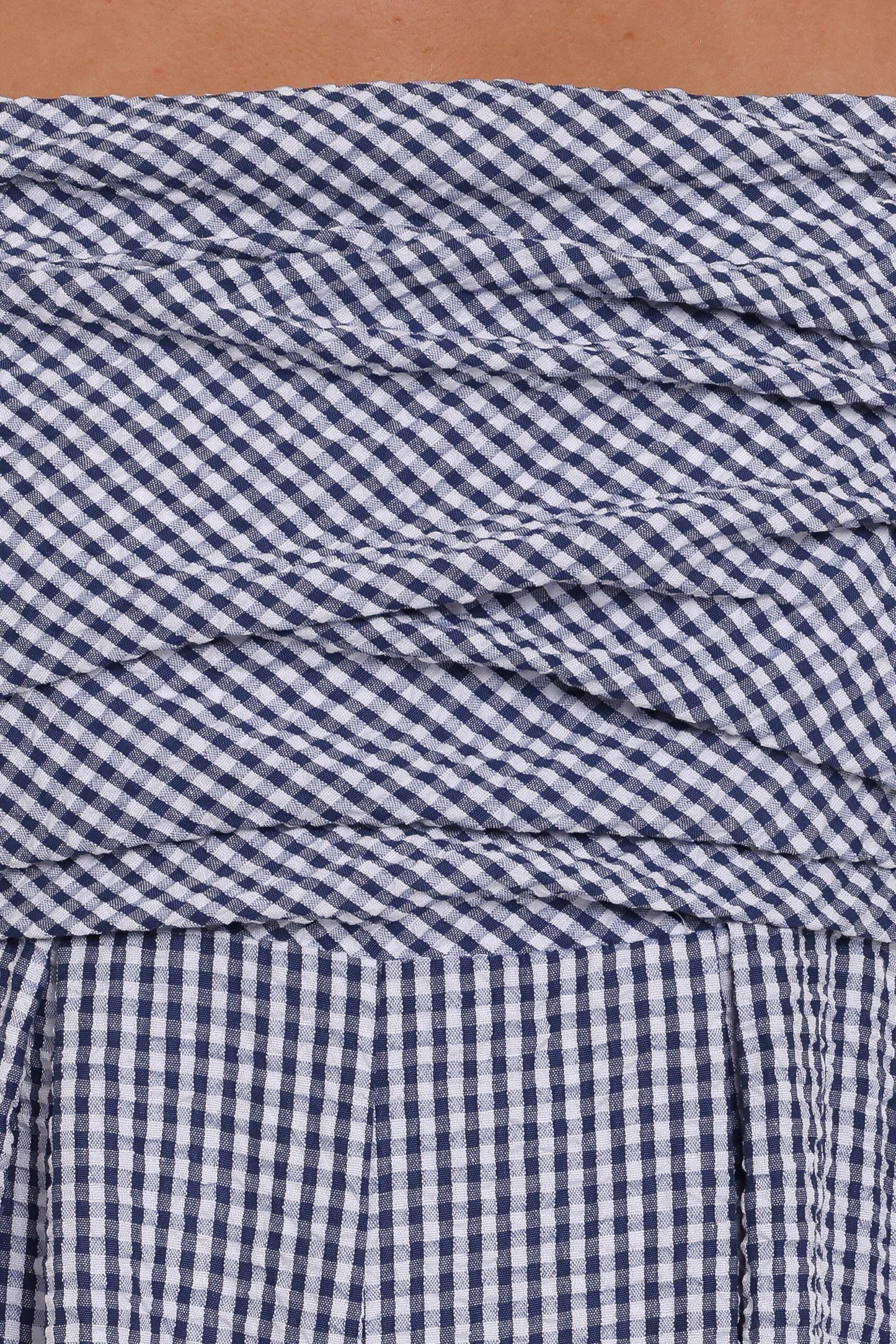 Pricilla Jumpsuit - Blue Gingham