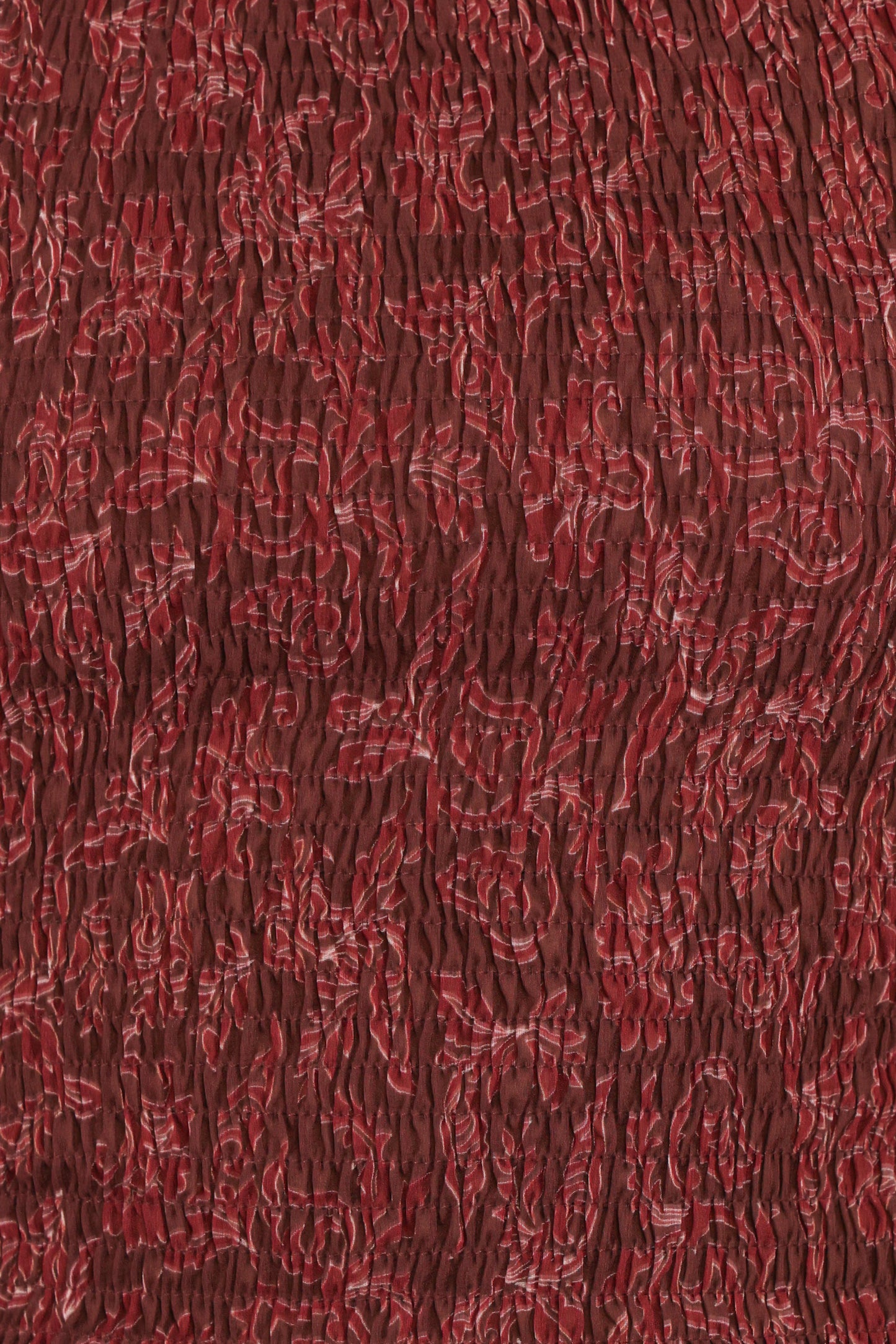 Alberta Top - Burgundy Paisley