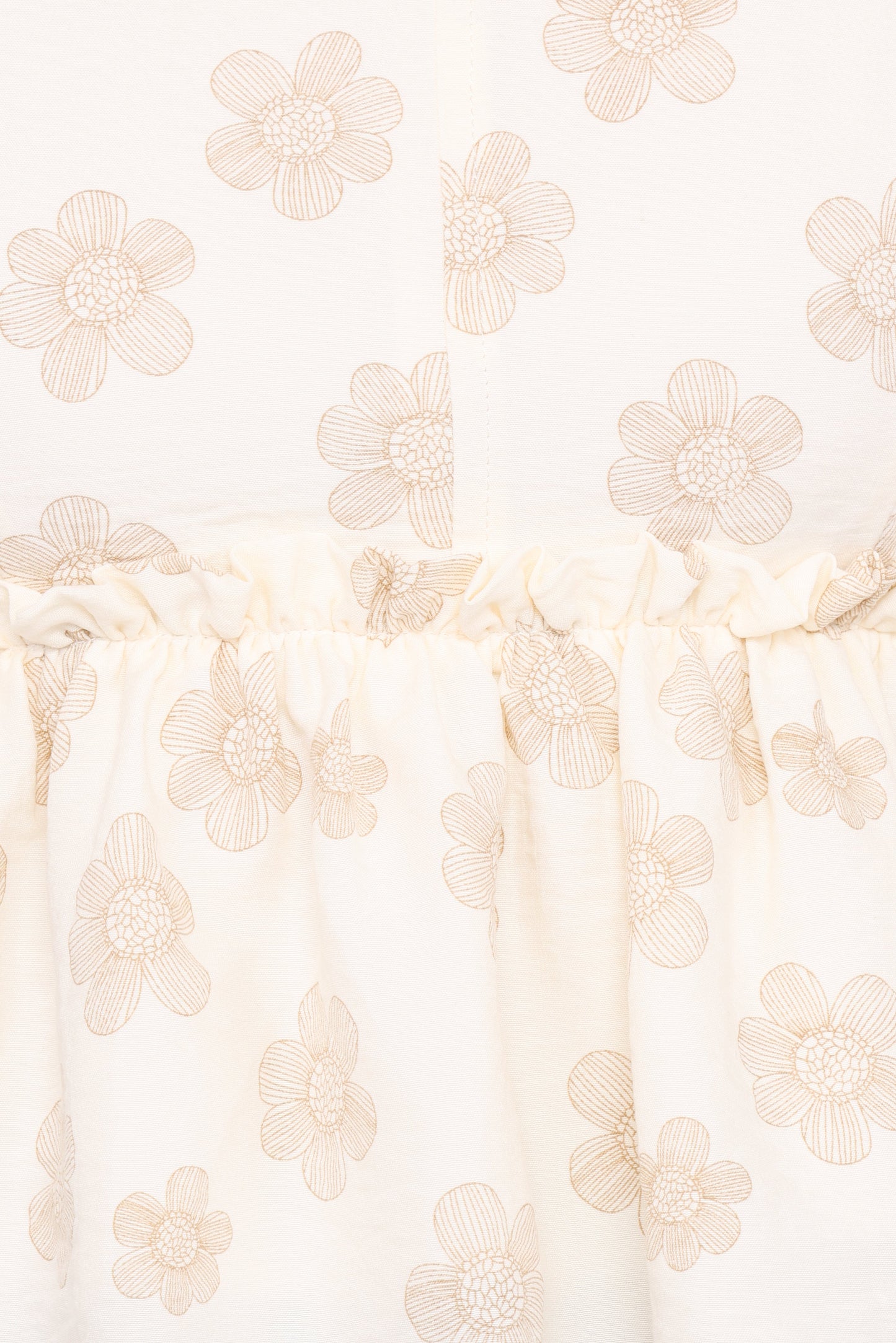 Cielo Top - Sand Beige Floral