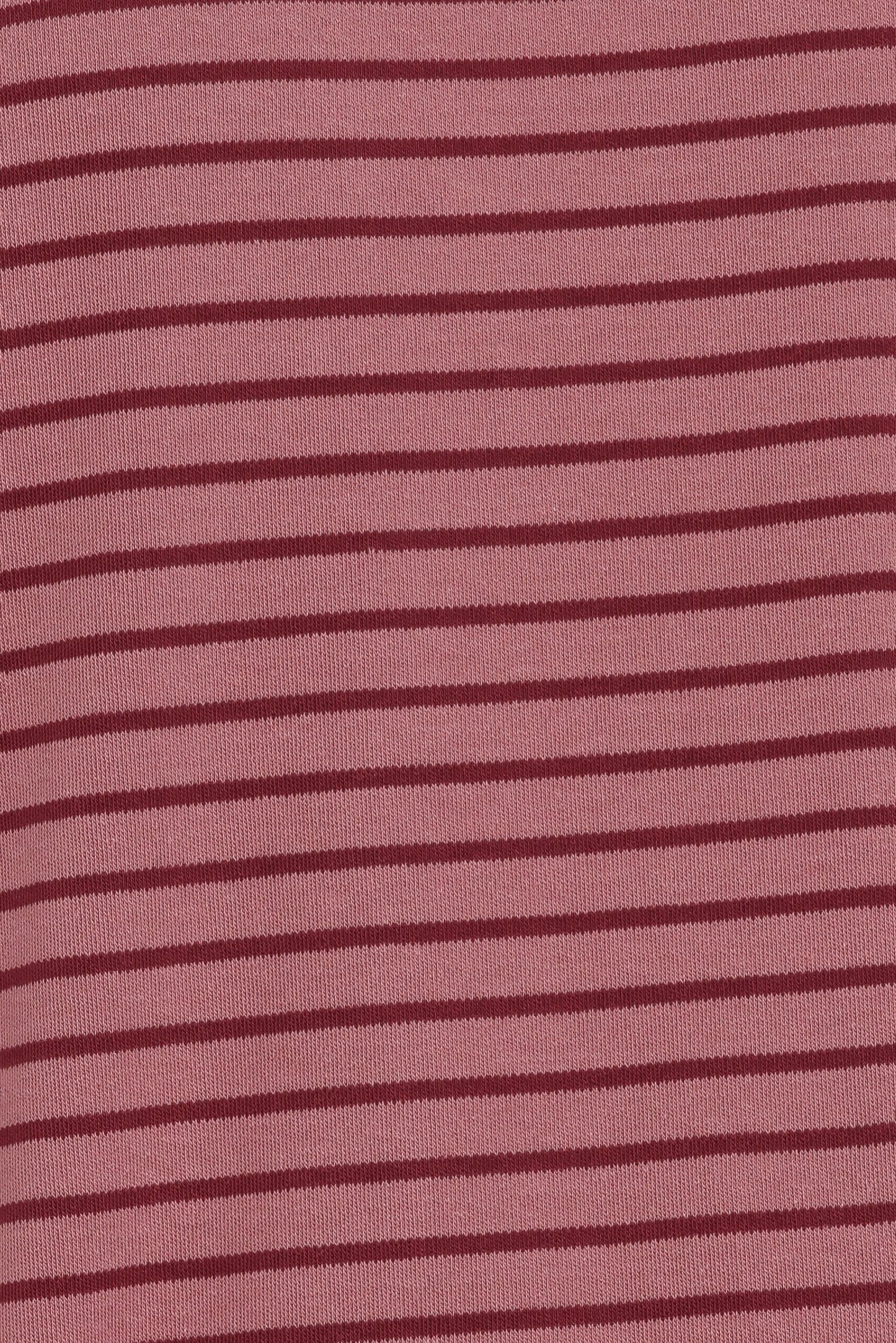 Wilda Oversized Tee - Pink Red Stripe