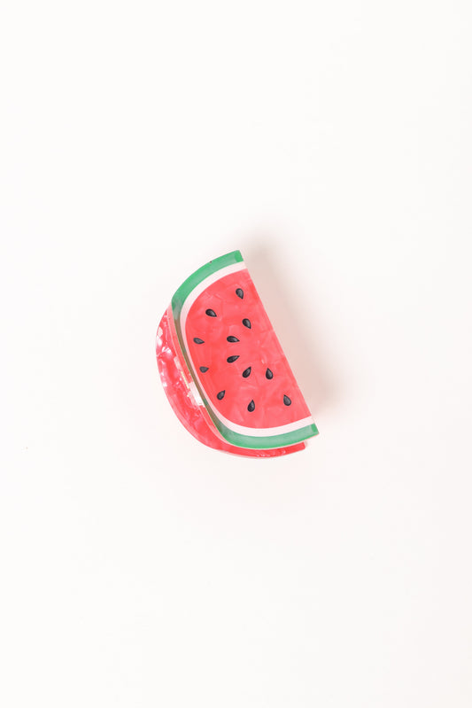 Amina Hair Clip - Watermelon