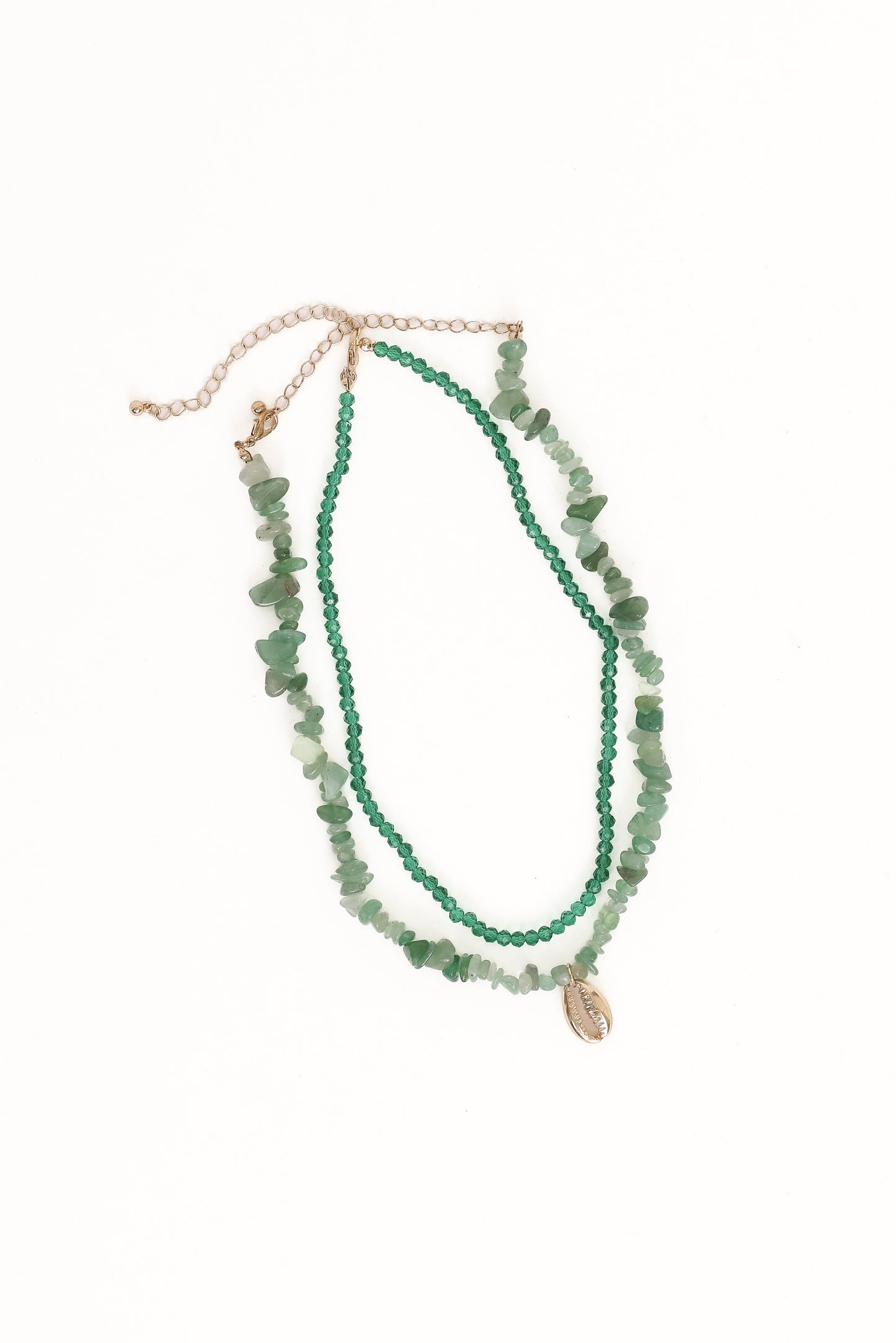 Aquaria Necklace Set - Green