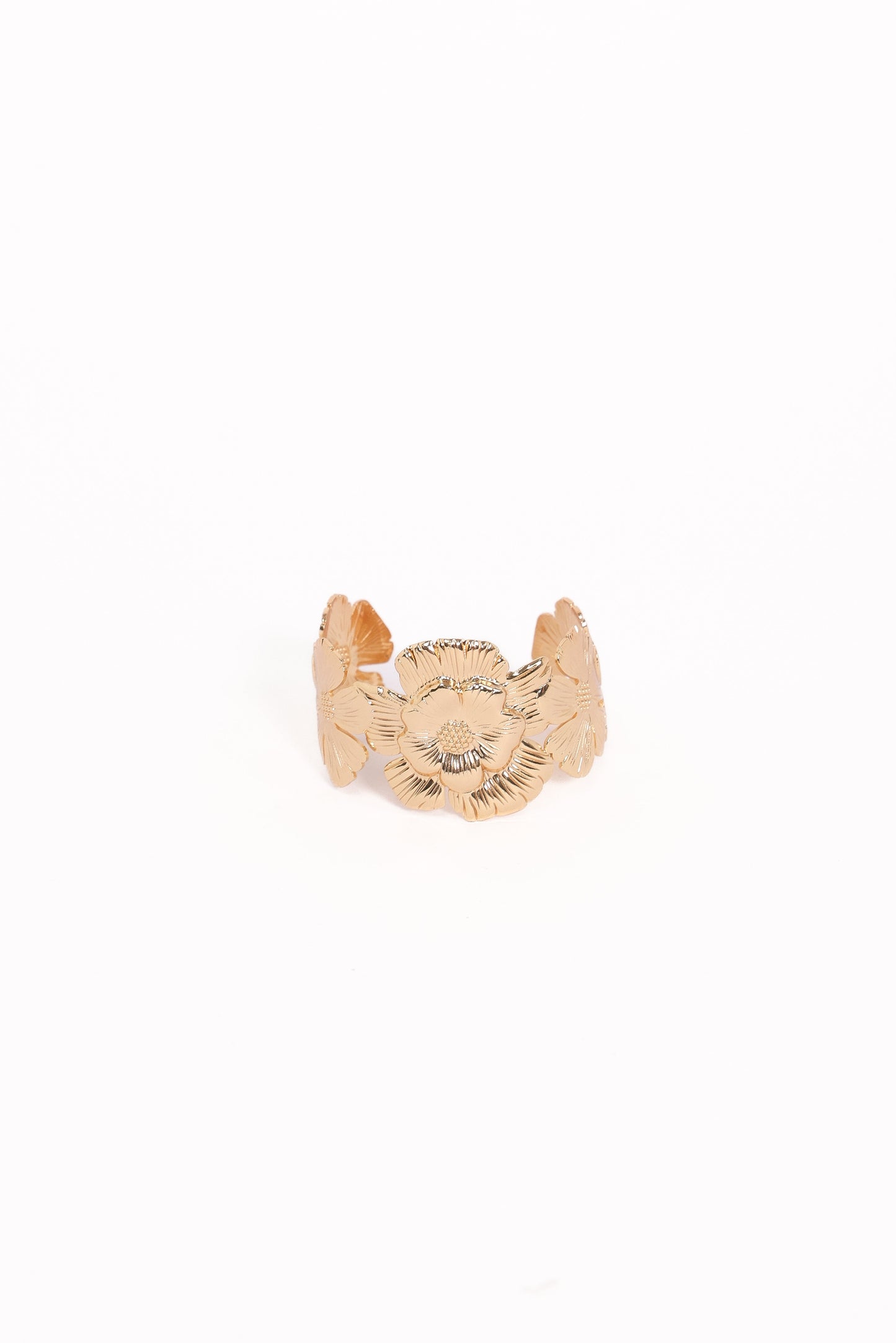 Bloom Cuff Bracelet - Gold