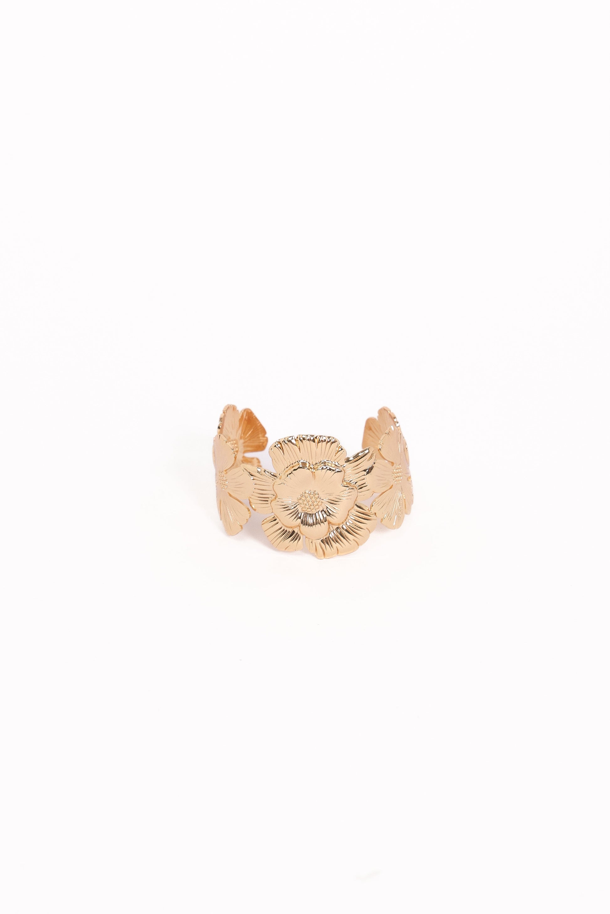Bloom Cuff Bracelet - Gold