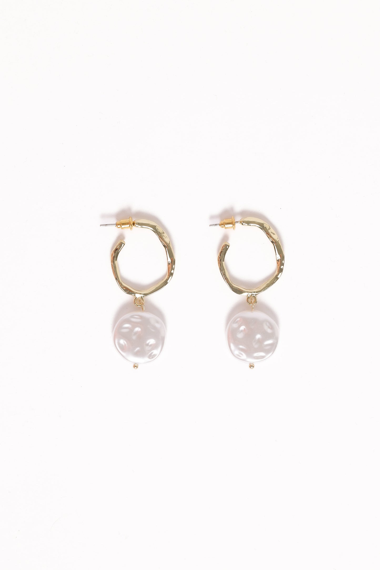 Carina Pearl Earrings - Gold