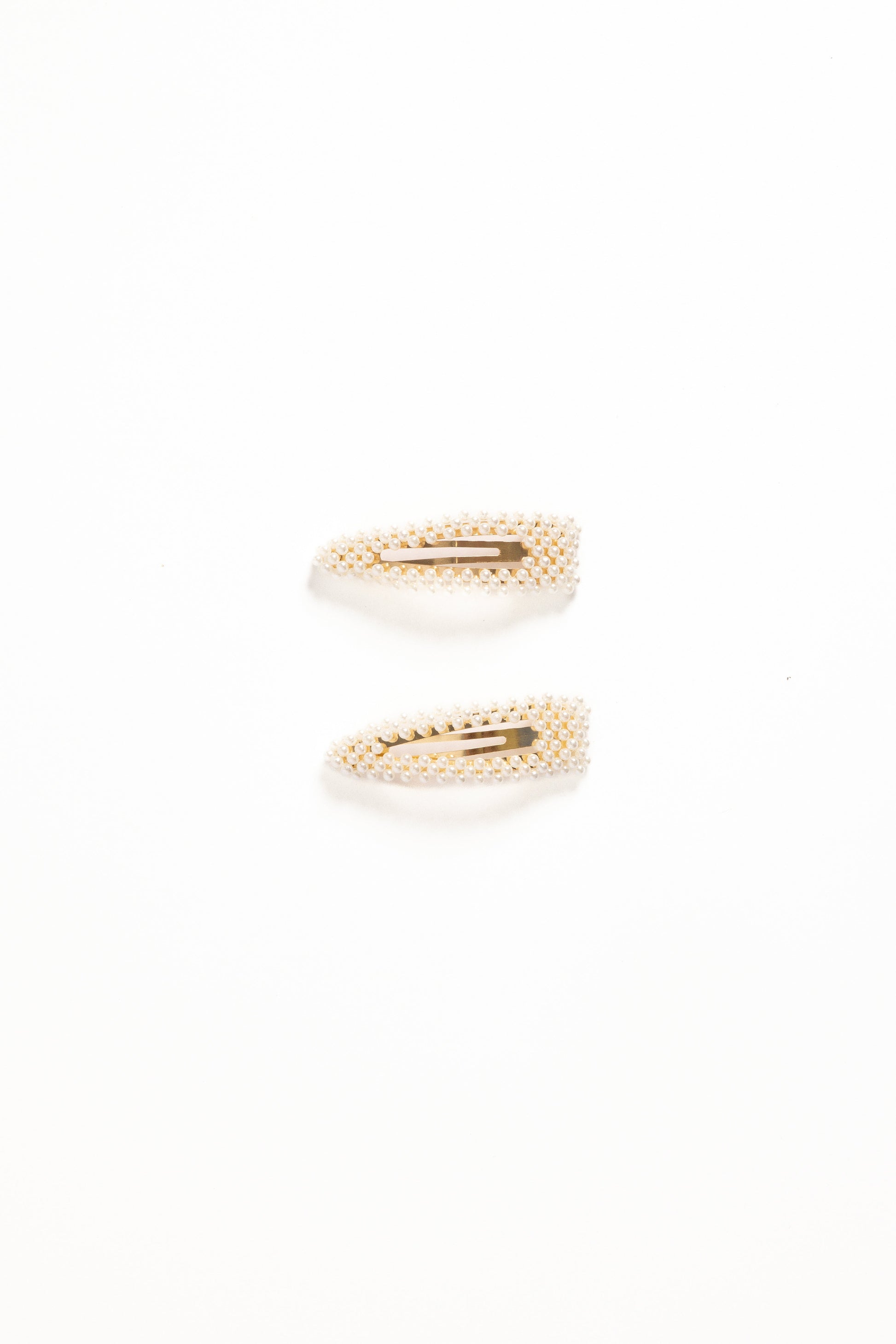 Carmen Hair Clip Set - Pearl