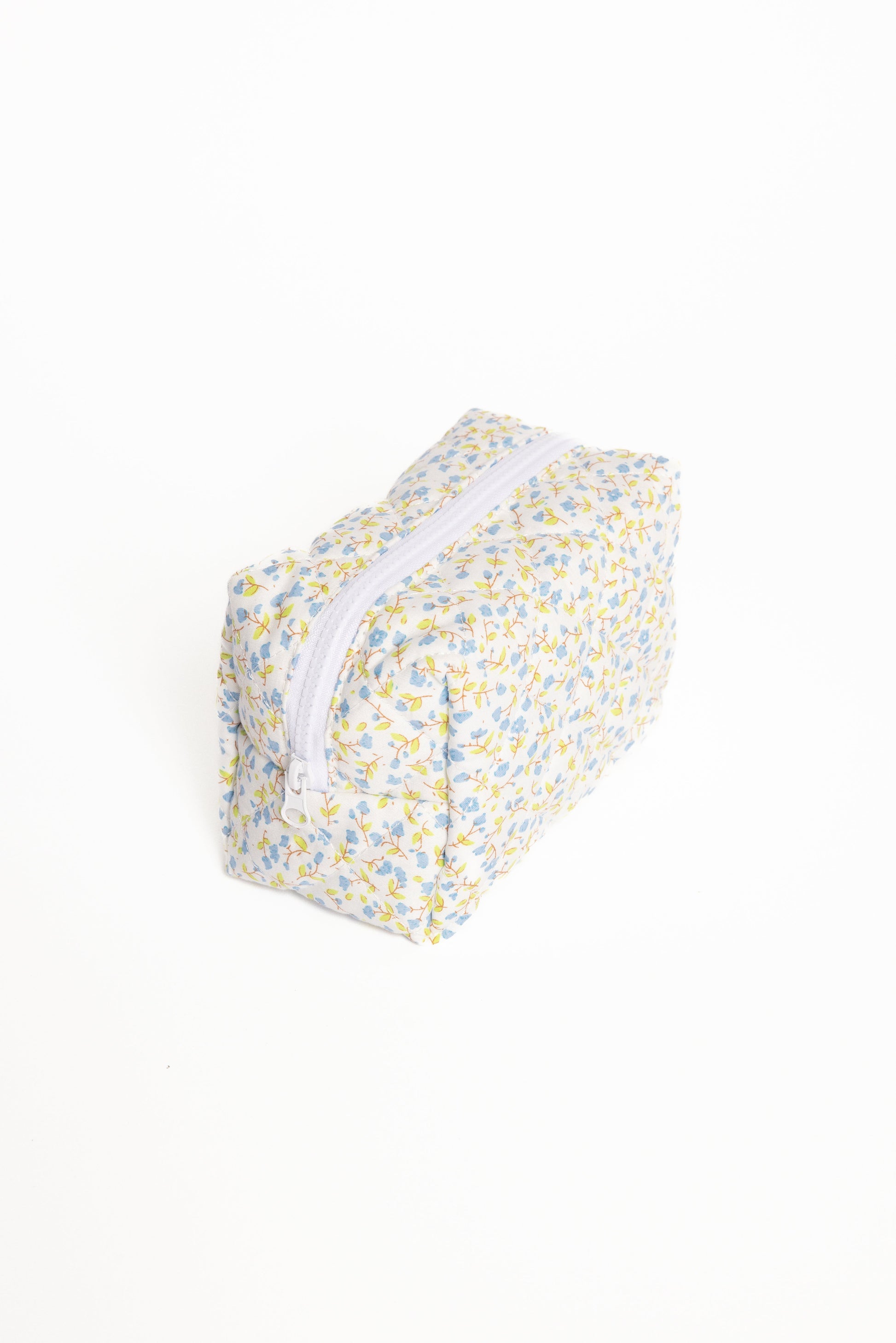 Clementine Cosmetic Bag - Blue Floral