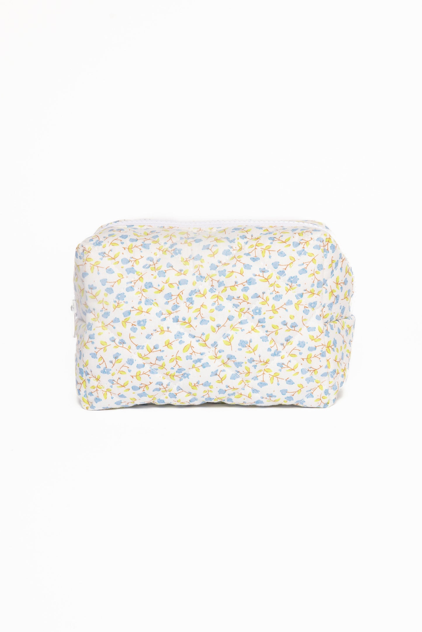 Clementine Cosmetic Bag - Blue Floral