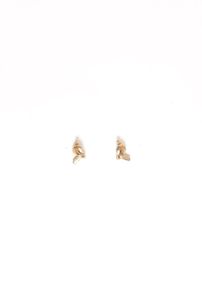 Dakota Knot Earrings - Gold