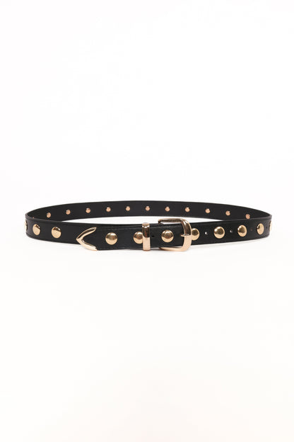 Dallas Studded Belt - Black