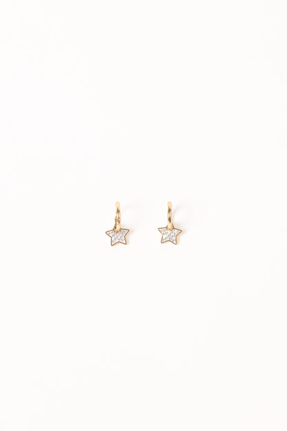 Hayden Star Earrings - Gold