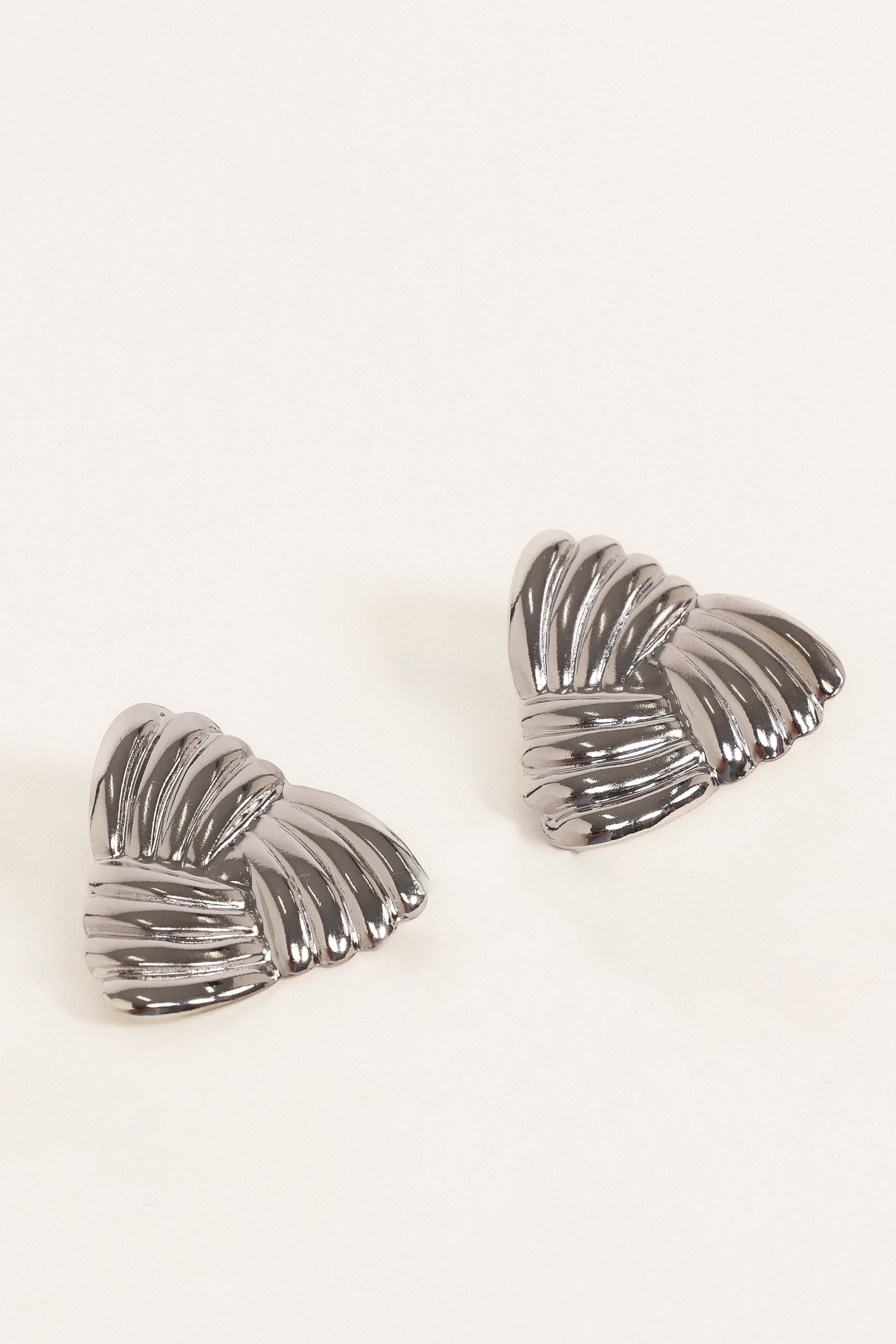 Katana Earrings - Silver