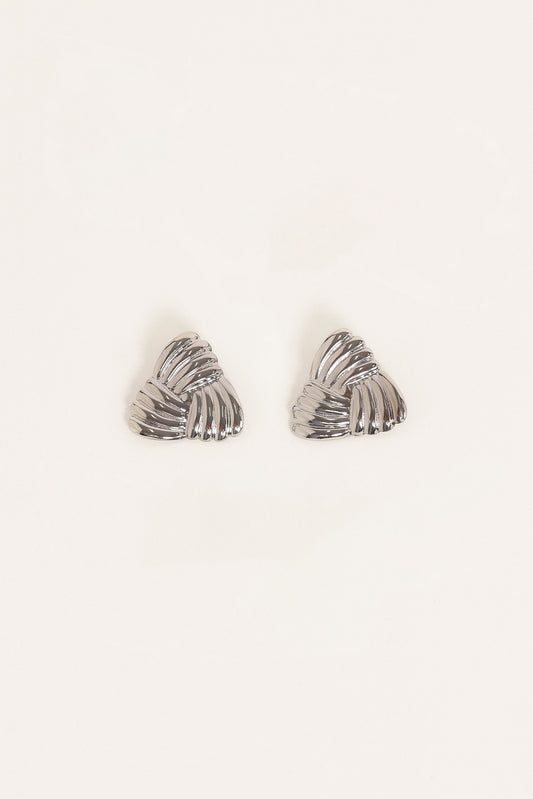 Katana Earrings - Silver