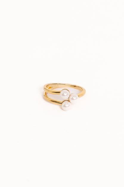 Kelsey Pearl Ring - Gold