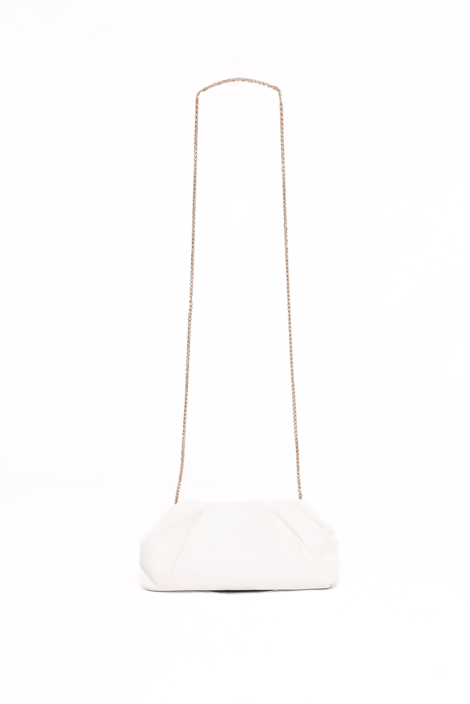 Lucy Clutch Bag - White