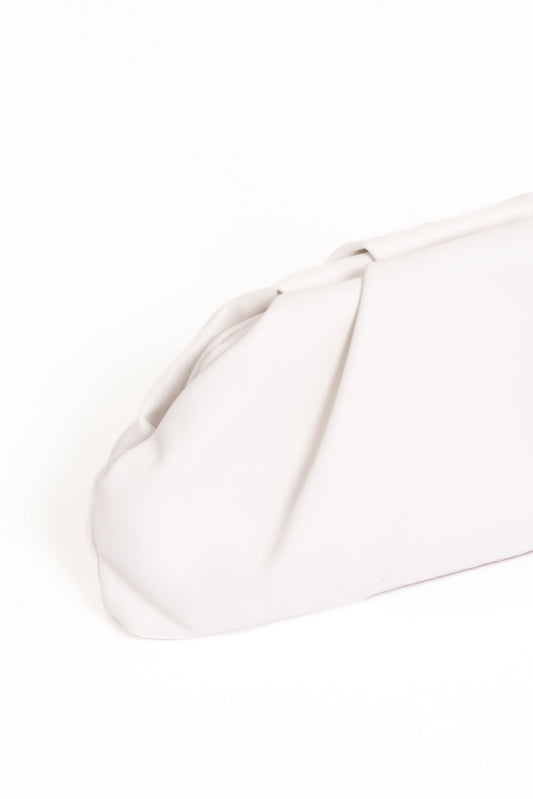 Lucy Clutch Bag - White