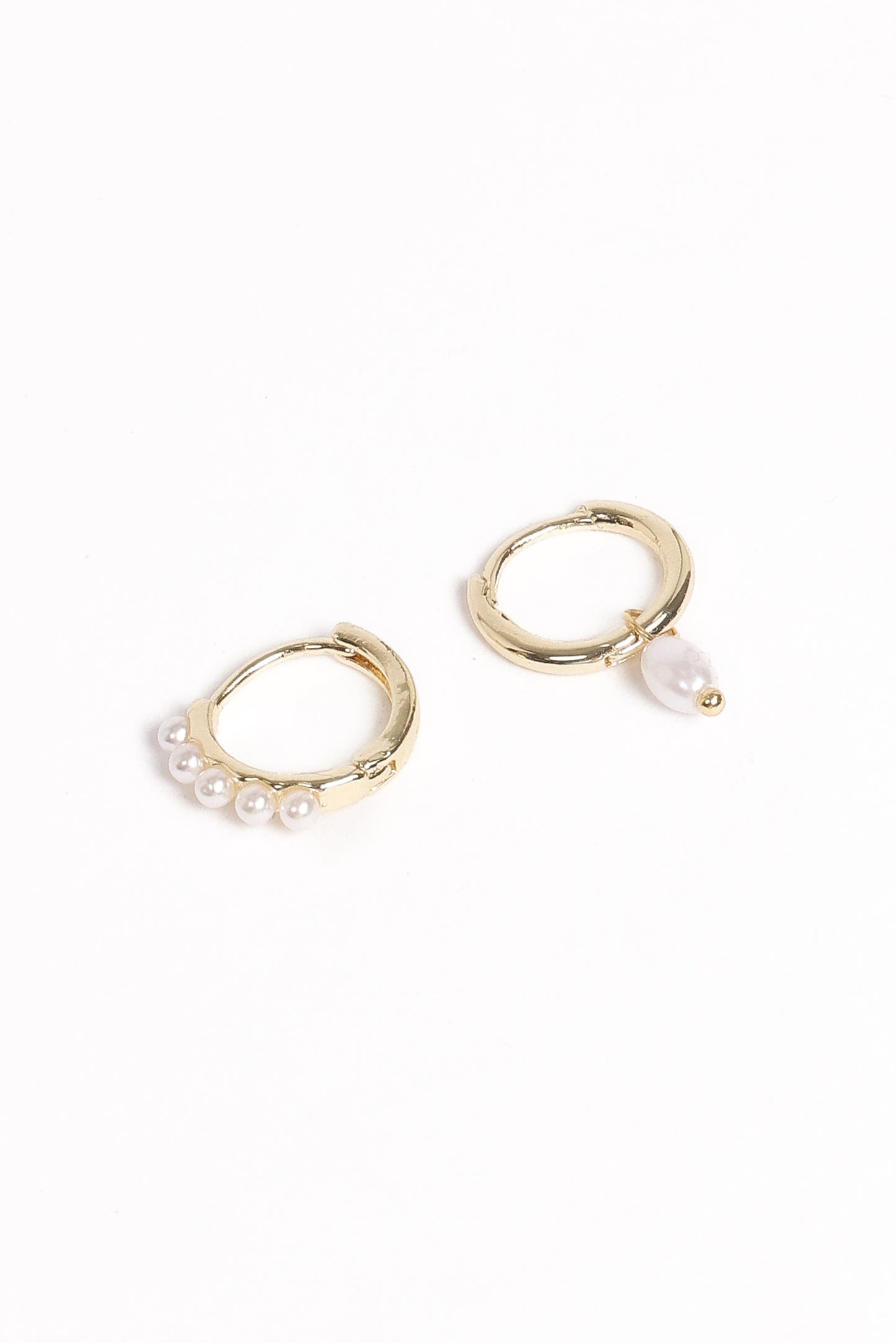Maracuja Earring Set - Gold/Pearl