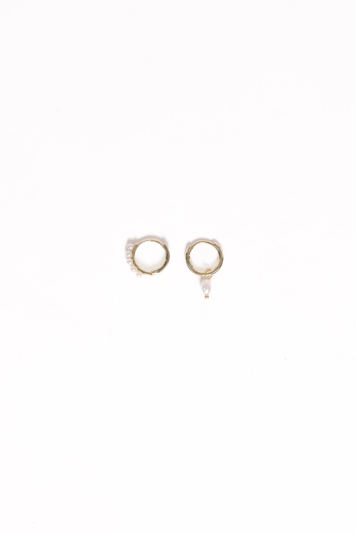 Maracuja Earring Set - Gold/Pearl