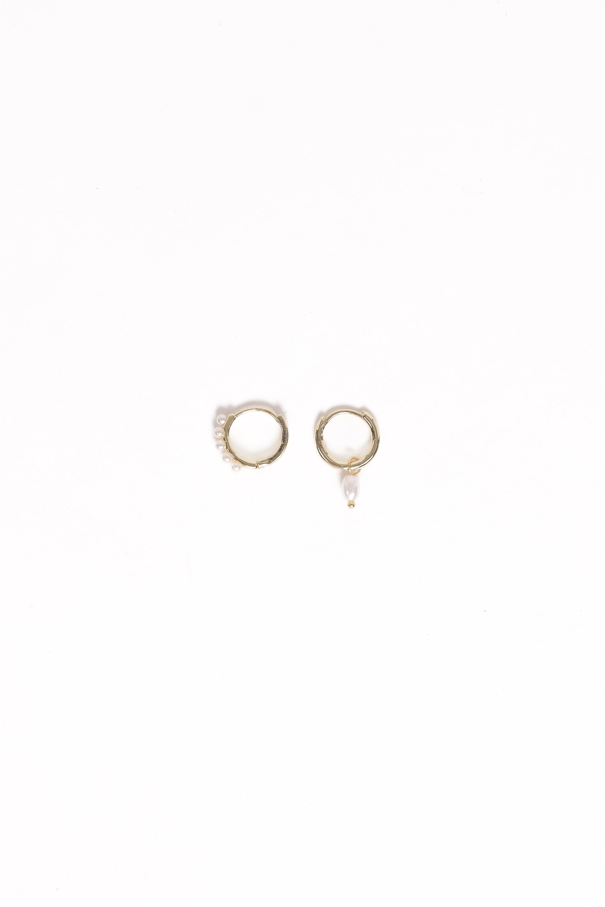 Maracuja Earring Set - Gold/Pearl
