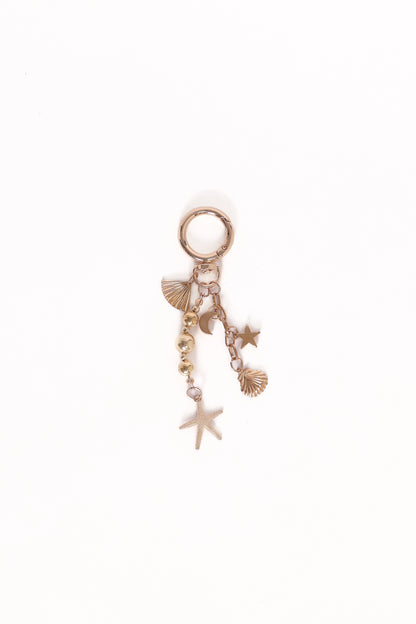 Marina Bag Charm - Gold