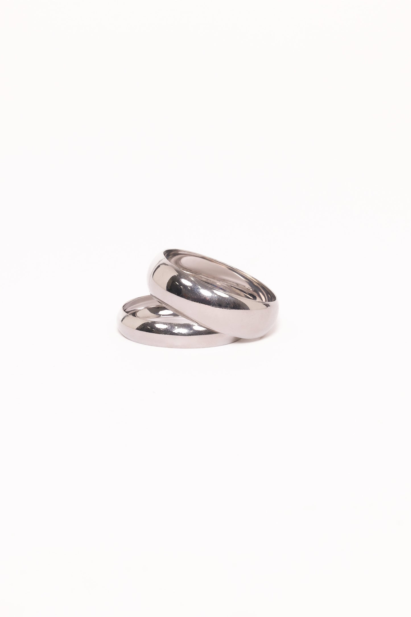 Maya Bracelet Set - Silver