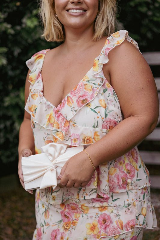 Ophelia Clutch - Champagne