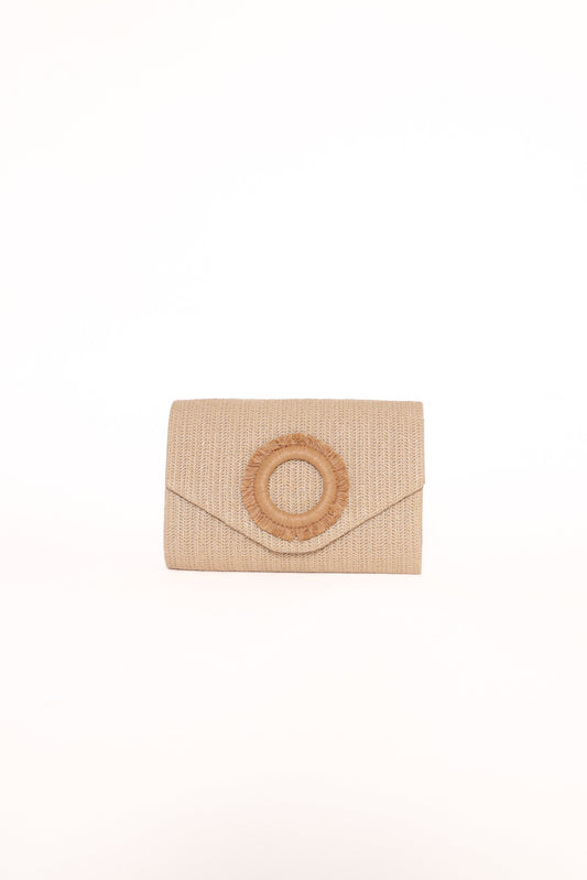 Panama Clutch - Sand