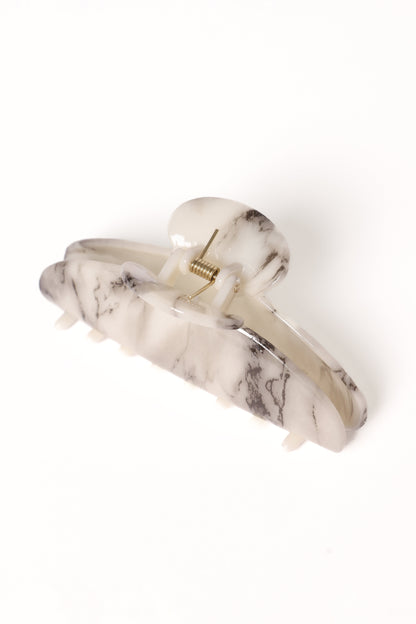 Perle Hairclip - Marble