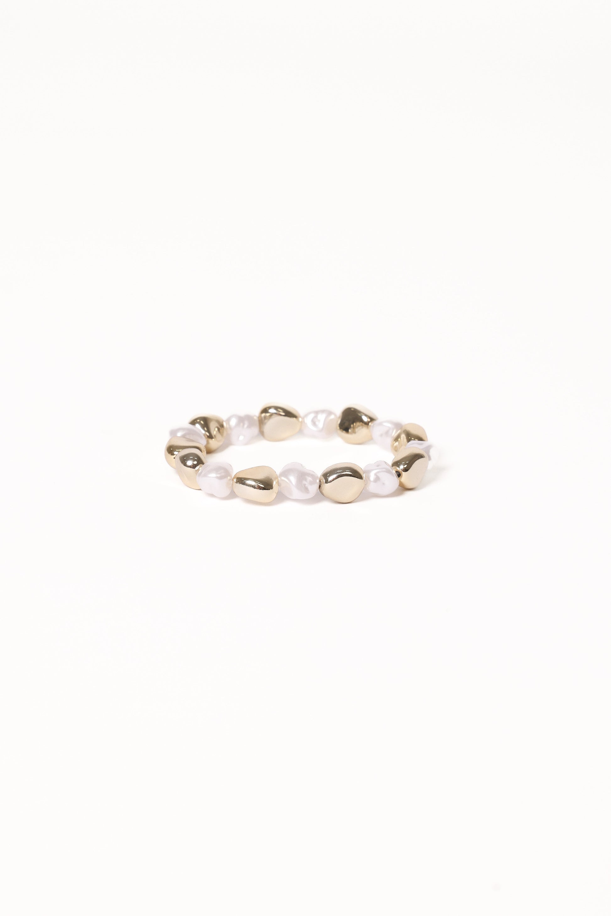 Phoenix Bracelet - Gold/Pearl