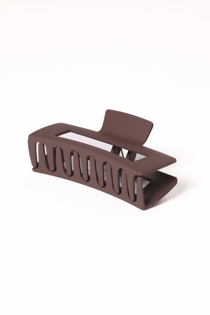 Teresa Hairclip - Chocolate