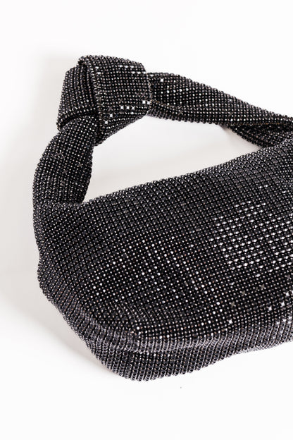 Winona Embellished Bag - Black