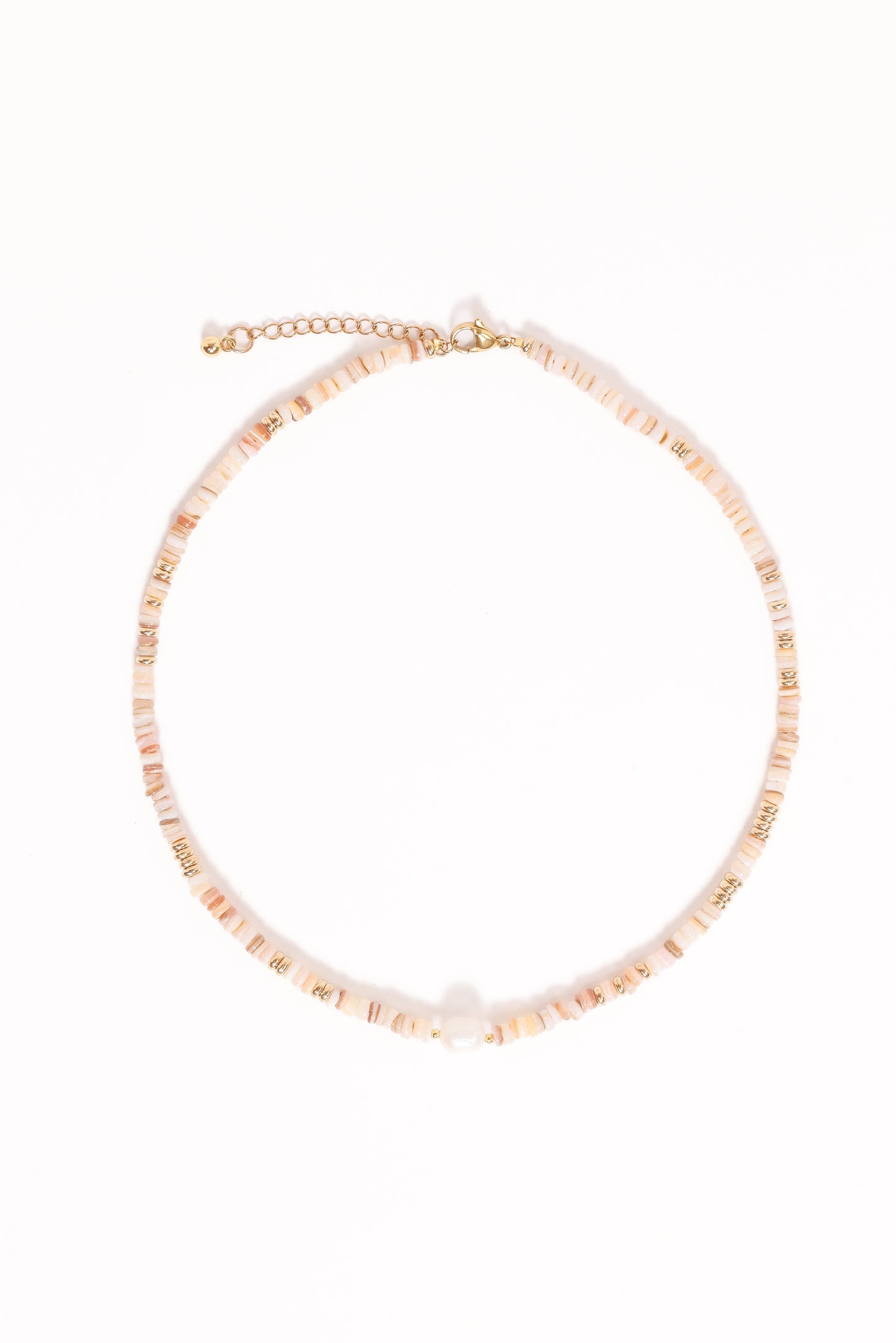 Ziva Necklace - White