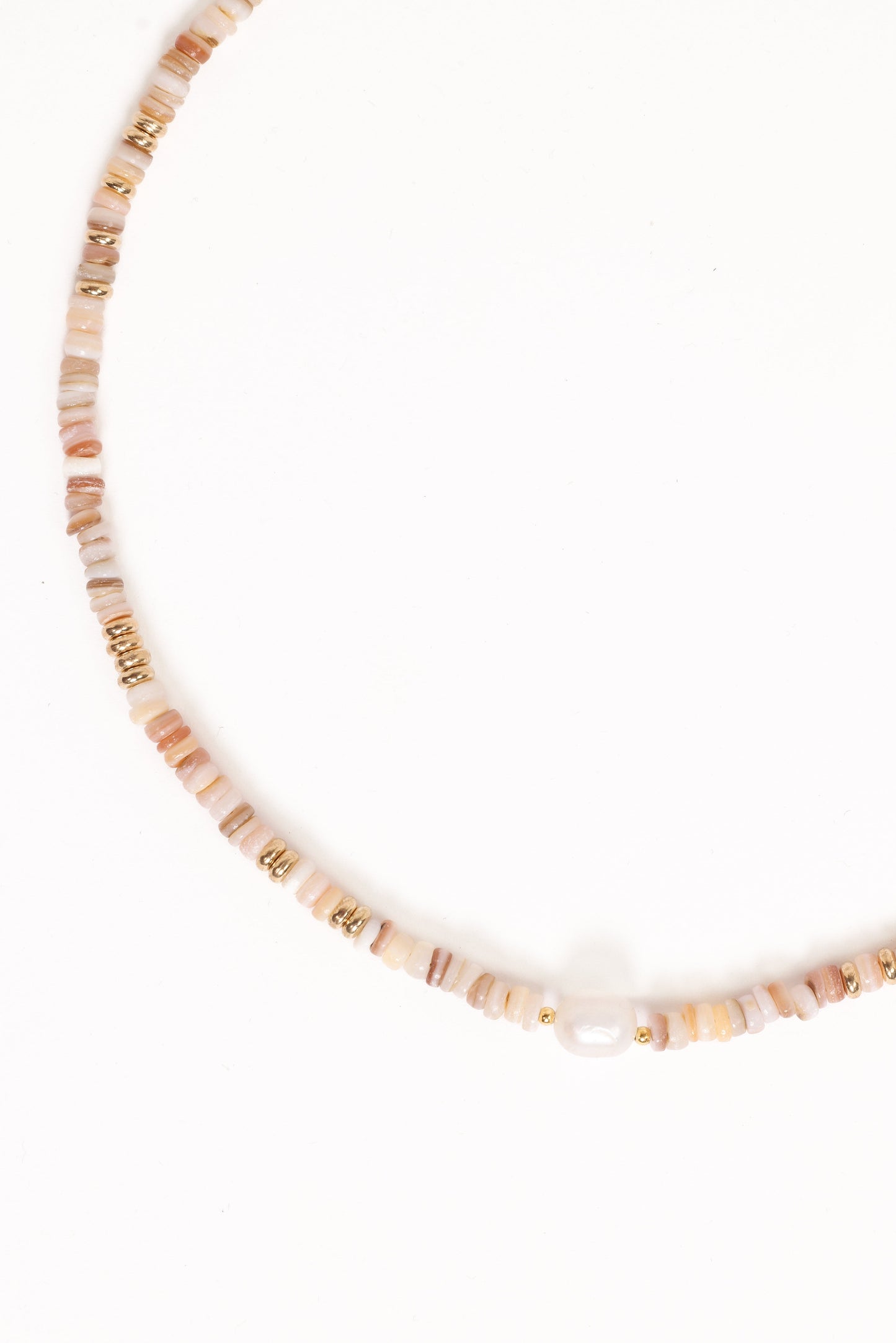 Ziva Necklace - White