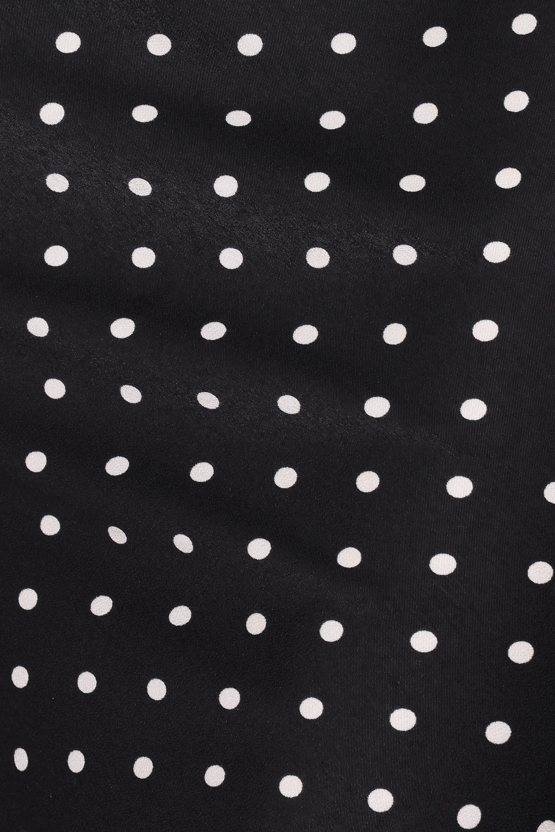 Ailbhe Lace Skirt - Black Polka Dot