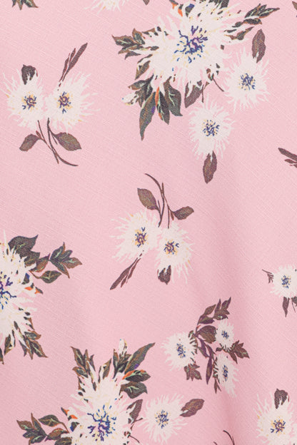 Evie Maxi Skirt - Pink Floral