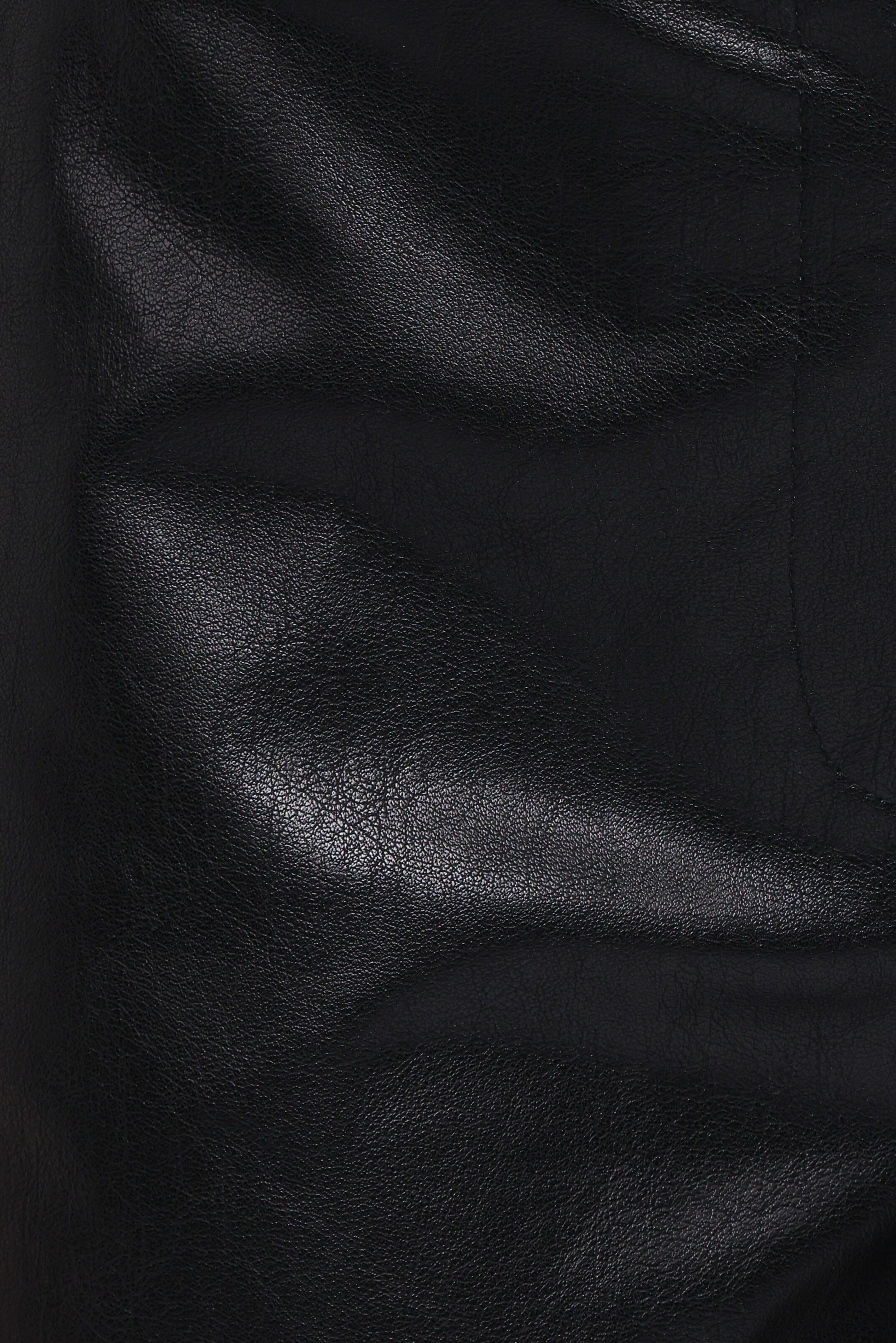 Fable Leather Shorts - Black