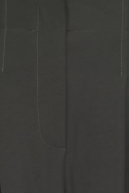 Hayden Pleated Wide Leg Pant - Dark Olive