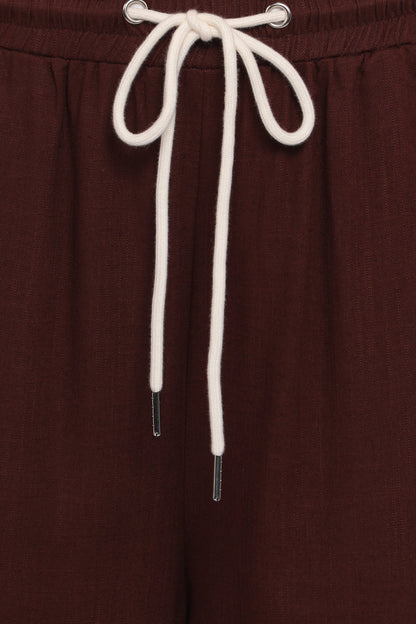 Hvar Track Pant - Brown